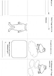 Froggys Halloween worksheet