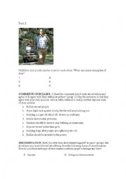 English Worksheet: Forrest Gump movie Exercise Part 2