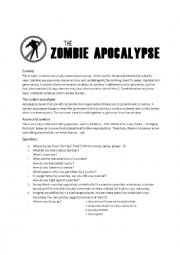 the zombie apocalypse