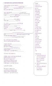 English Worksheet: cloze activities