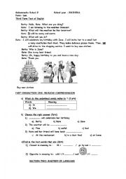 English Worksheet: Happy birthday