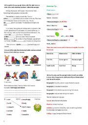 English Worksheet: weather writing about seasons(part 3)