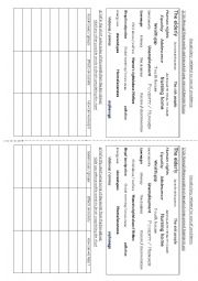 English Worksheet: vocabulary practice