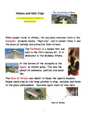 English Worksheet: Greece and Side Trips