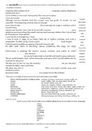 English Worksheet: Countable and Uncountable Nouns