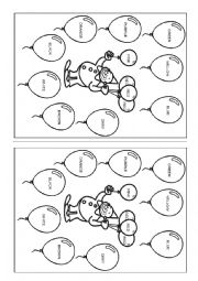 English Worksheet: colour