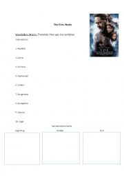 English Worksheet: Noah Movie, Film Vocabulary Words