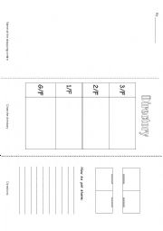 English Worksheet: Design a leaflet