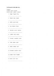 English Worksheet: Comparative / superlative