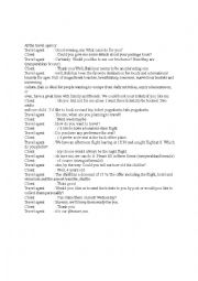 English Worksheet: Test first term 4th form