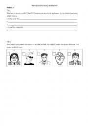 English Worksheet: Who is Your Ideal Husband?