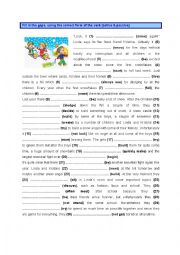 English Worksheet: Active or Passive Voice - all tenses (4)