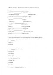 English Worksheet: other