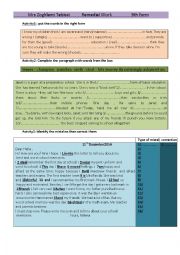 English Worksheet: remedial work