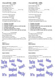 English Worksheet: One and Only - Adele