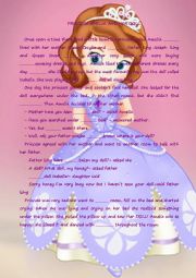 English Worksheet: Princess Amelia