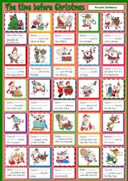 English Worksheet: The Time before Christmas