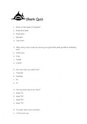 Shark Quiz