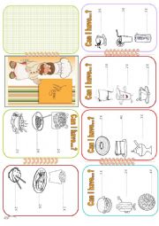 English Worksheet: mini book