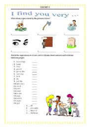 IDIOMS 5 - CONTACTS & RELATIONS