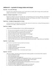 English Worksheet: Written Assessment