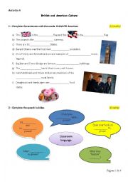 English Worksheet: 7Th Grade Test