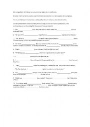 English Worksheet: Bussiness English