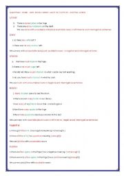 English Worksheet: quantifiers