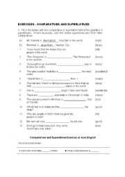 Comparatives and Superlatives