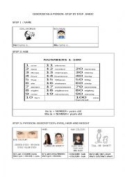 English Worksheet: personality