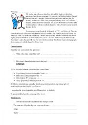 English Worksheet: Quiz 