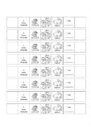 English Worksheet: animals bracelets 