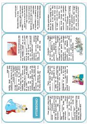 English Worksheet: Cinderella. Mini-book