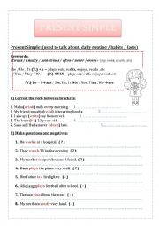 English Worksheet: Present Simple Tense