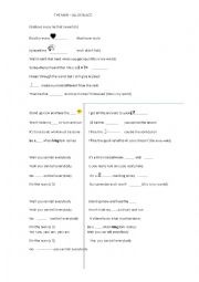 English Worksheet: The Man- Aloe Blacc. Gap fill with a twist