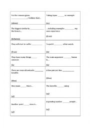 IELTS Prepositions cards (Test your partner)