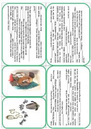 English Worksheet: OHenri - The gifts of the Magi. Christmas story mini book