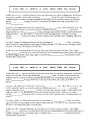 English Worksheet: Buddha and Buddhism