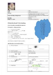 English Worksheet: Ill hold my breath