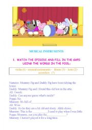 PEPPA PIG - MUSICAL INSTRUMENTS