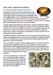 The Hanging Gardens of Babylon Class