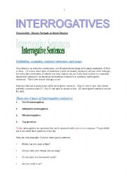 Interrogatives