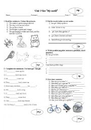 English Worksheet: The World