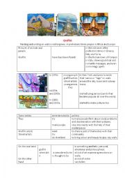 English Worksheet: Street Art. Graffiti