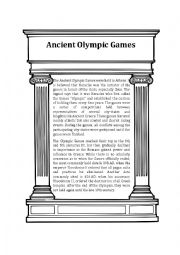 Ancient Olympic Games