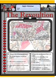 English Worksheet: The revolution 