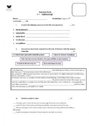 Cool Runnings Film Worksheet