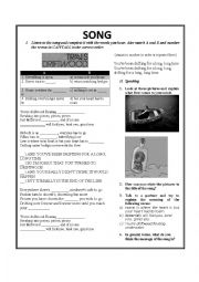 English Worksheet: Drifwood by Travis