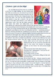 English Worksheet: OHenry. Gift of the Magi