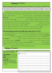 End-of-Term Test 1 4th Form Tunisian students (Part2)